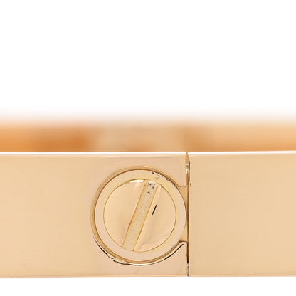 Cartier 18K Yellow Gold LOVE Bracelet 17 5 of 6