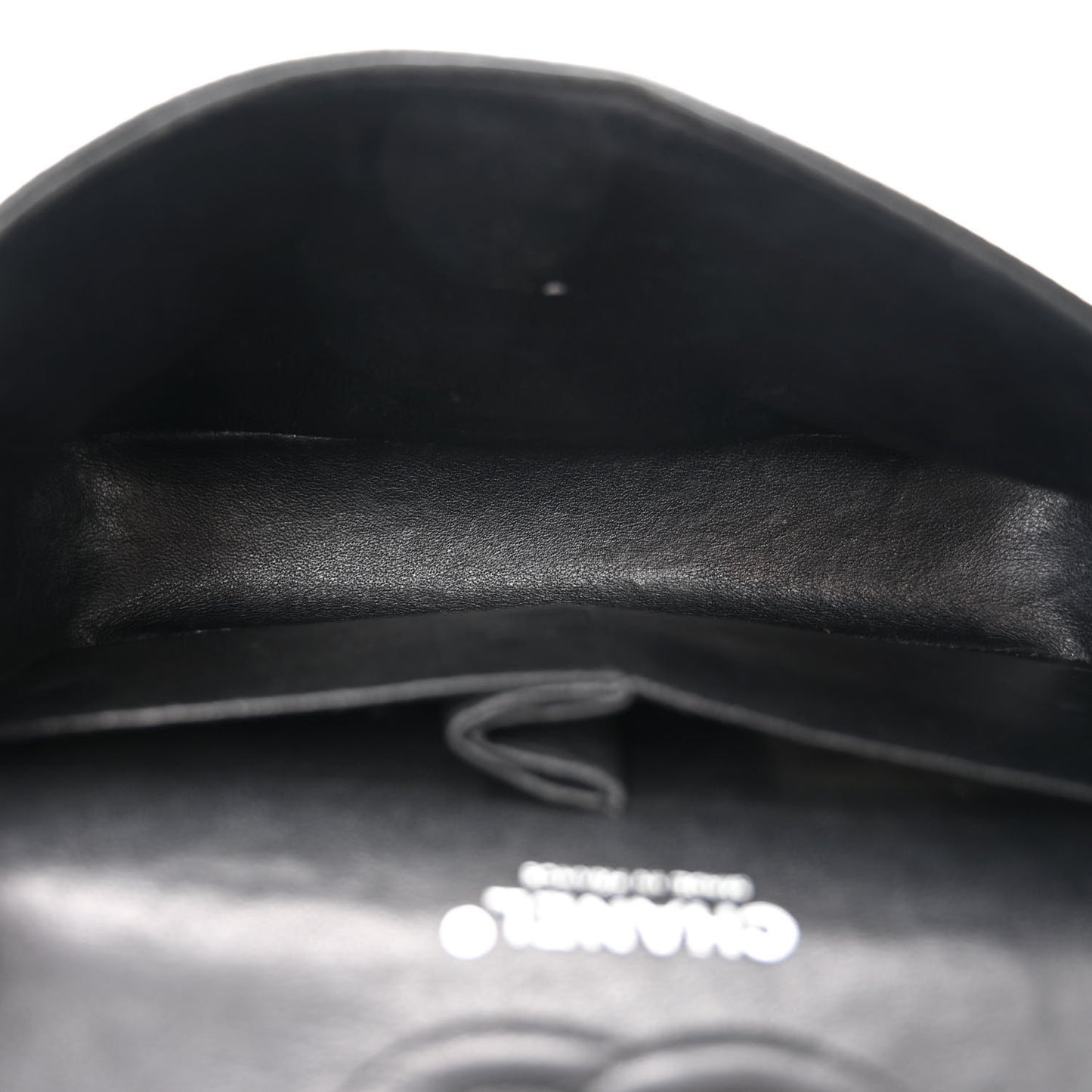 Caviar Quilted Small Double Flap Black