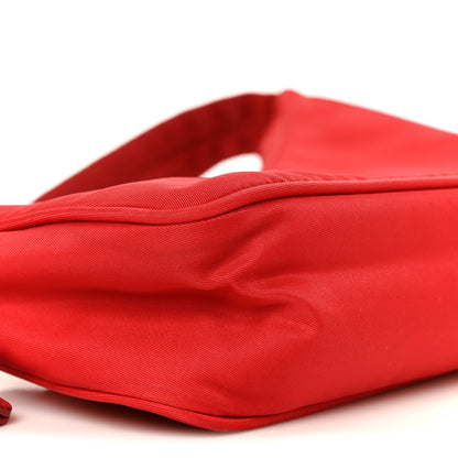 Prada Tessuto Nylon Mini Re-Edition 2000 Bag Rosso 9 of 10