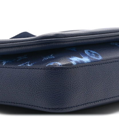 Louis Vuitton Monogram Ink Watercolor Trio Messenger Bag Blue 9 of 11