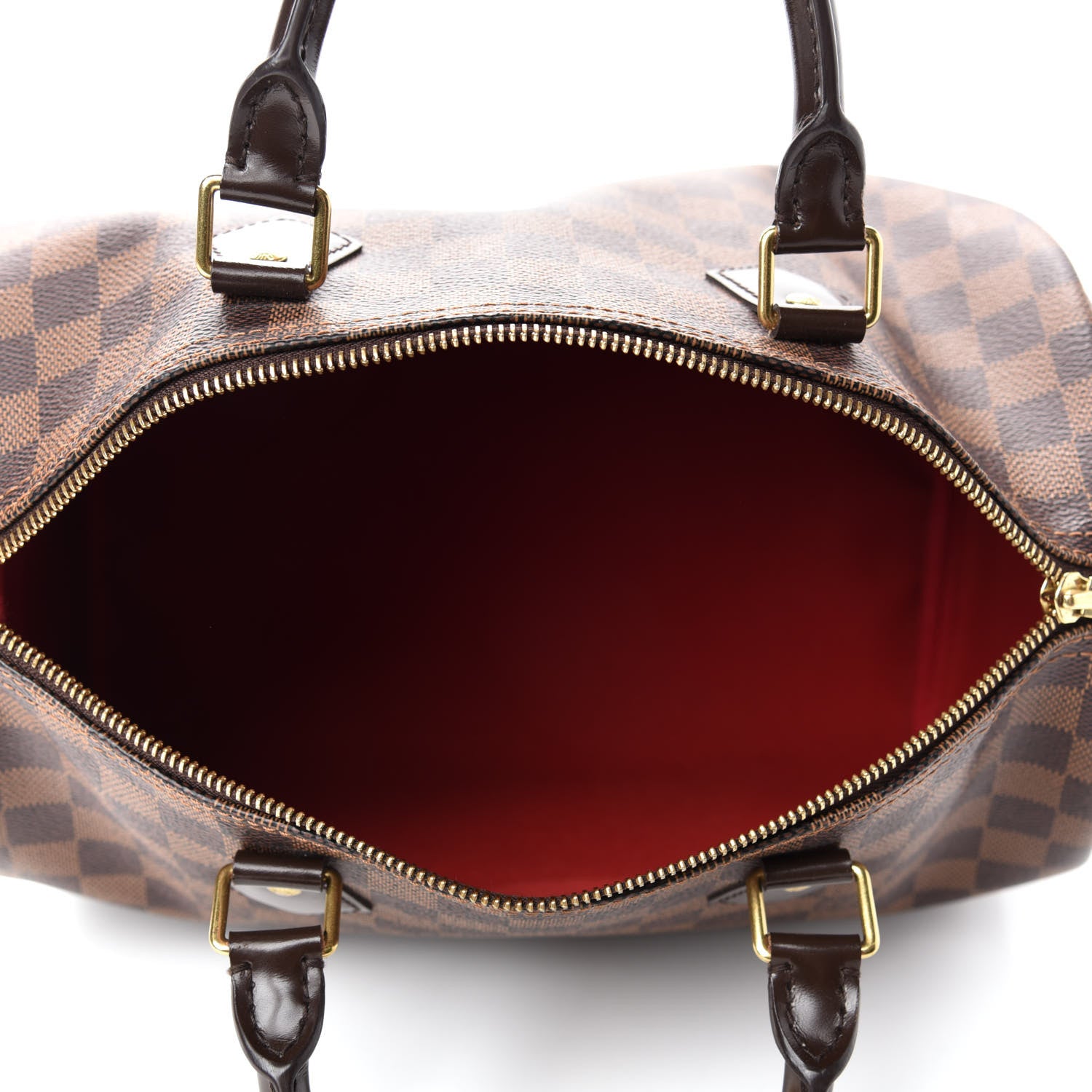 Louis Vuitton Damier Ebene Speedy 30 5 of 11