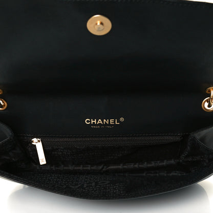 Chanel Calfskin Vertical Quilted Single Flap Black 7 of 8
