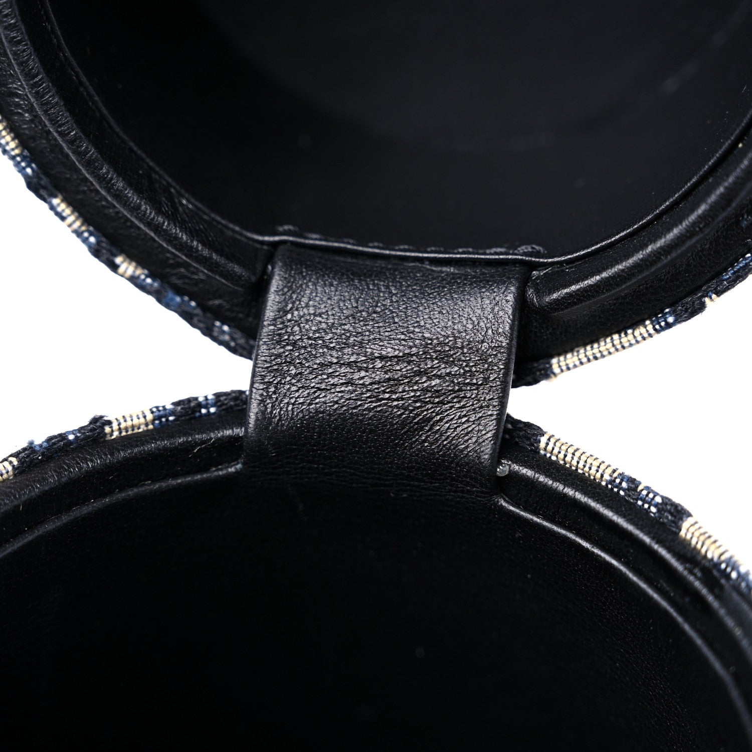 Christian Dior Oblique Vertical Roller Messenger Bag Blue 10 of 10