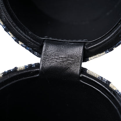 Christian Dior Oblique Vertical Roller Messenger Bag Blue 10 of 10