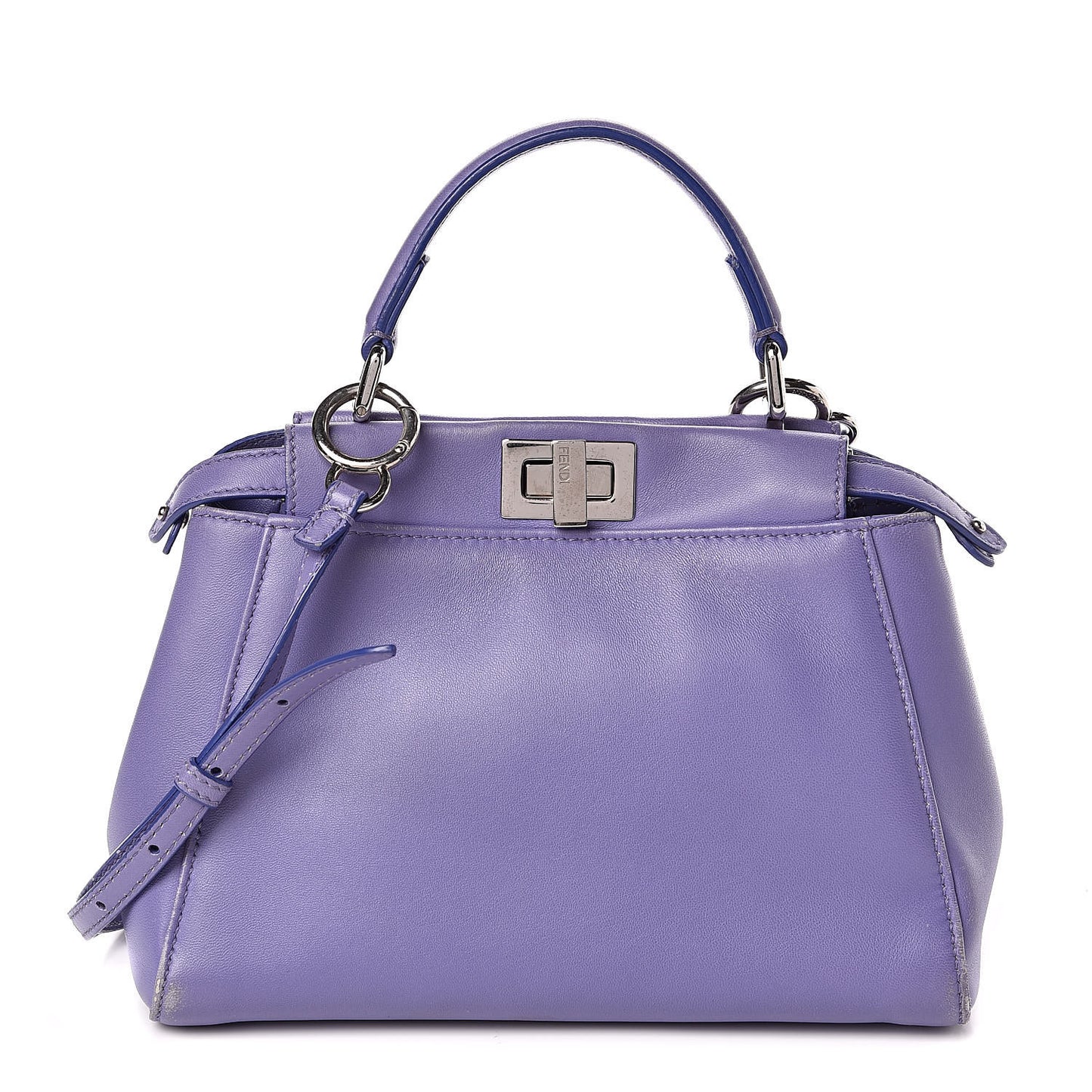 Nappa Mini Peekaboo Iconic Satchel Viola Cassis