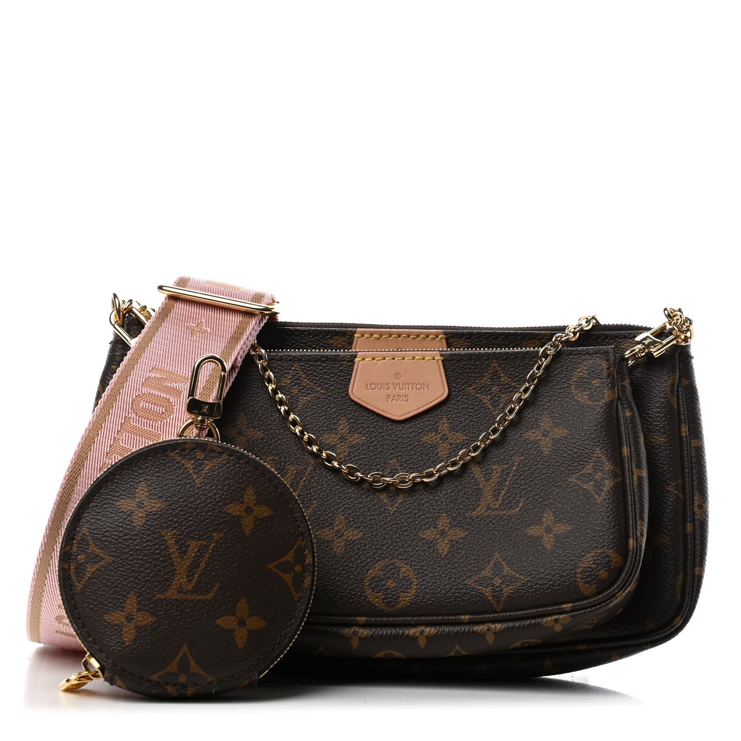 Louis Vuitton Monogram Multi Pochette Accessories Rose Clair 1 of 6