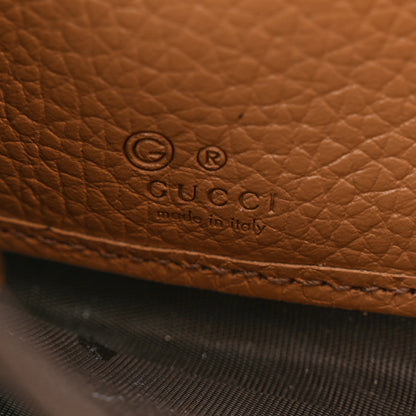 Gucci Pebbled Calfskin Soho Zip Around Wallet Camelia 7 of 8
