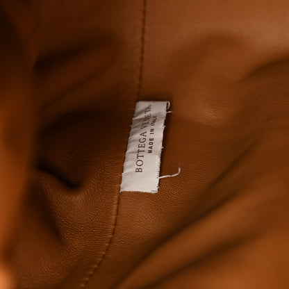 Bottega Veneta Nappa Maxi Intrecciato The Pouch Oversized Clutch Caramel 6 of 11