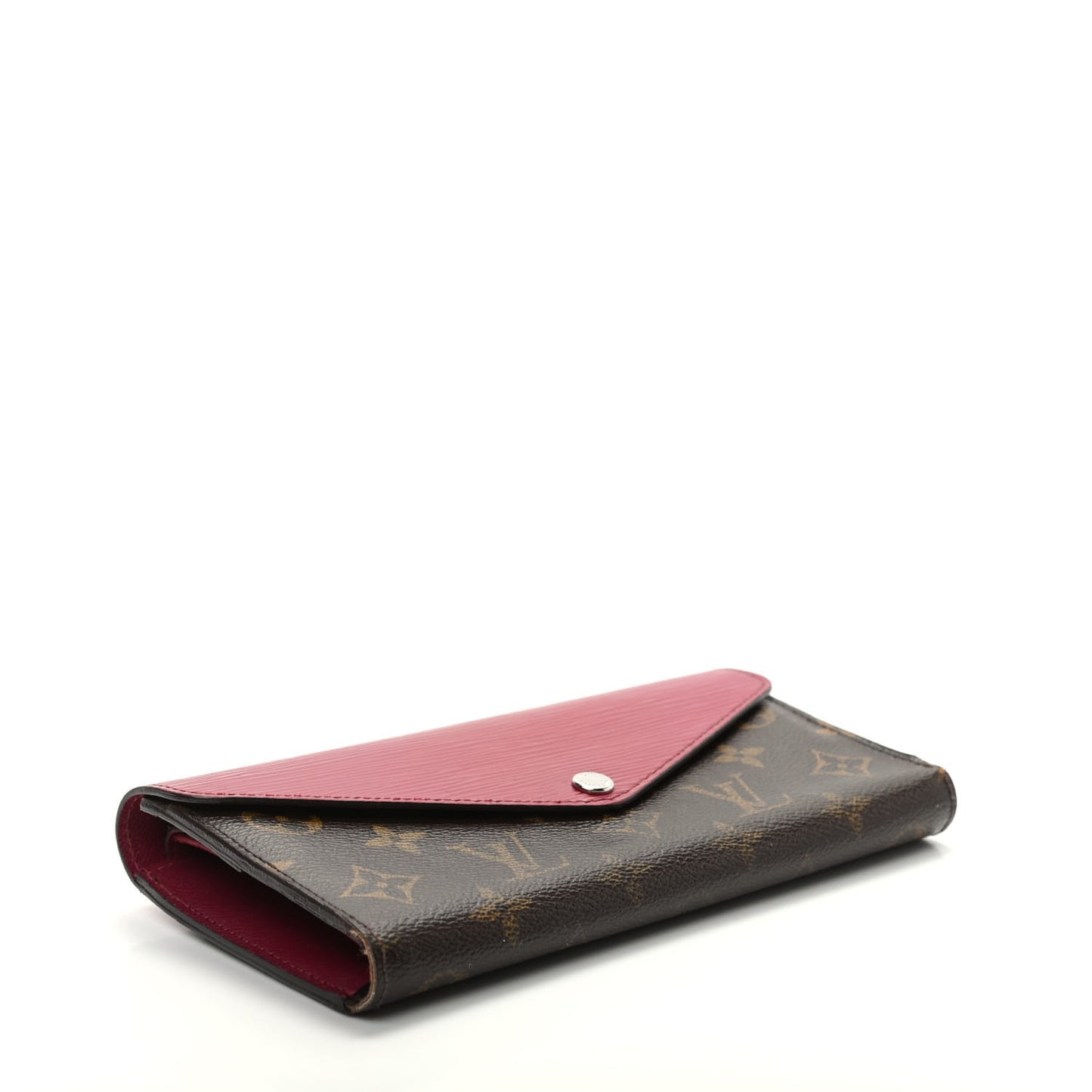 Monogram Epi Marie-Lou Long Wallet Fuchsia