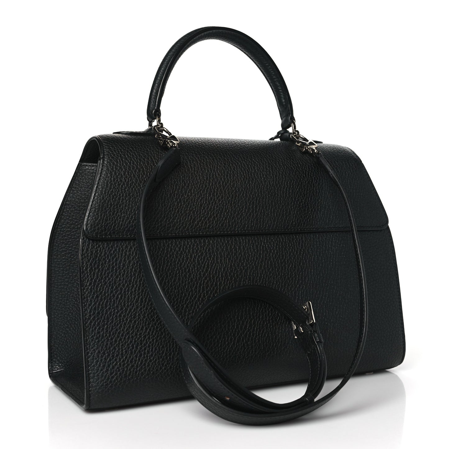 Taurillon Blush Rejane PM Black
