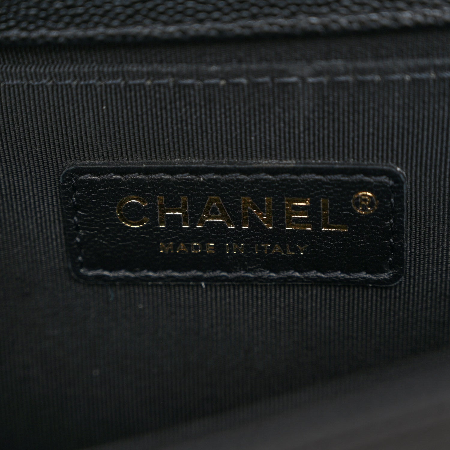 Chanel Caviar Quilted Medium Boy Flap Black 6 of 10