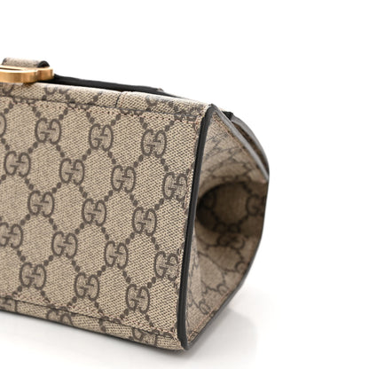 Balenciaga X GUCCI GG Supreme Monogram Small Hourglass Top Handle Bag Beige Ebony 10 of 10