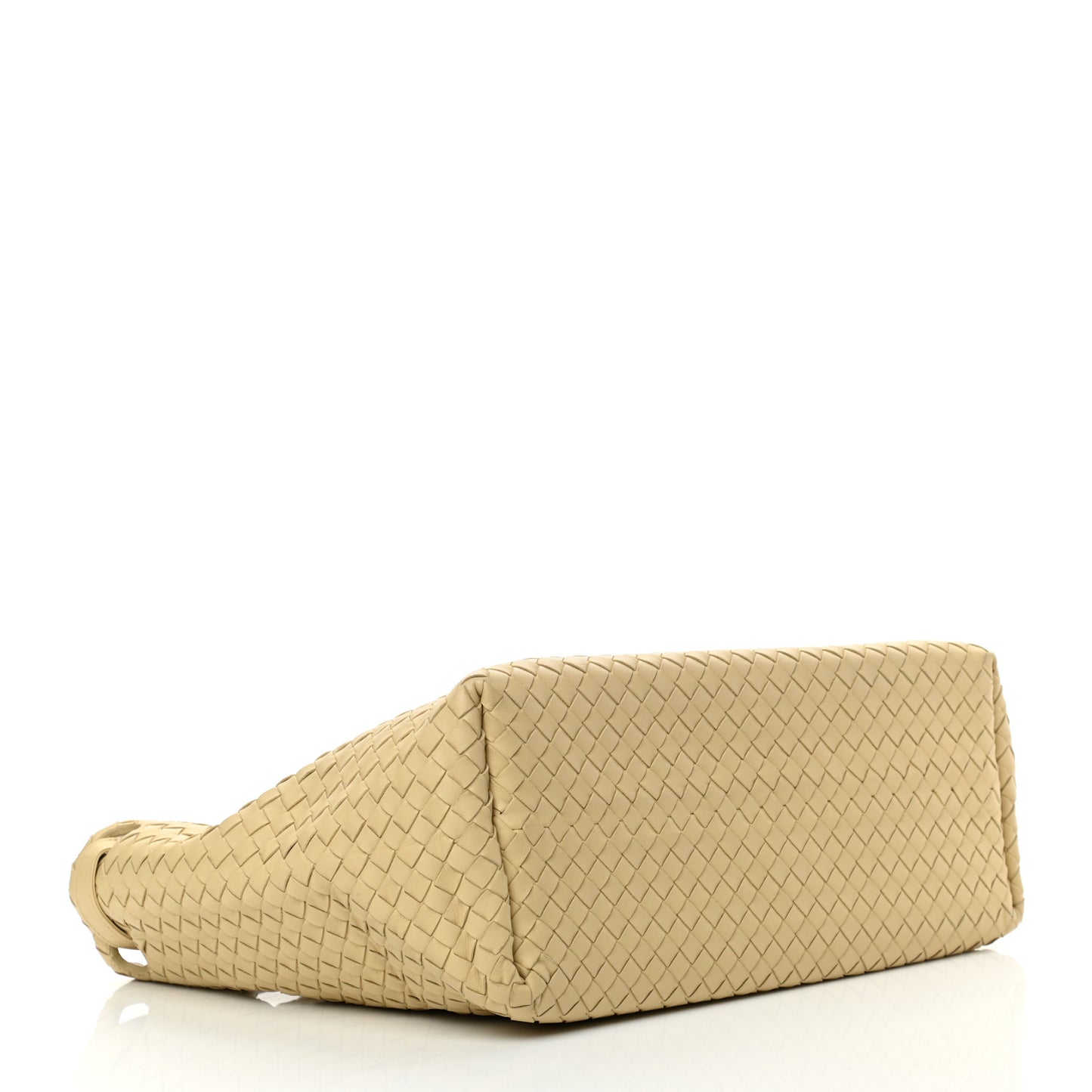 Nappa Intrecciato Medium Garda Bag Banane