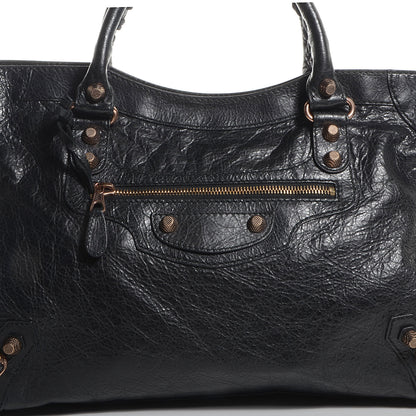 Balenciaga Agneau Giant 12 Rose Gold Hardware City Black 10 of 12