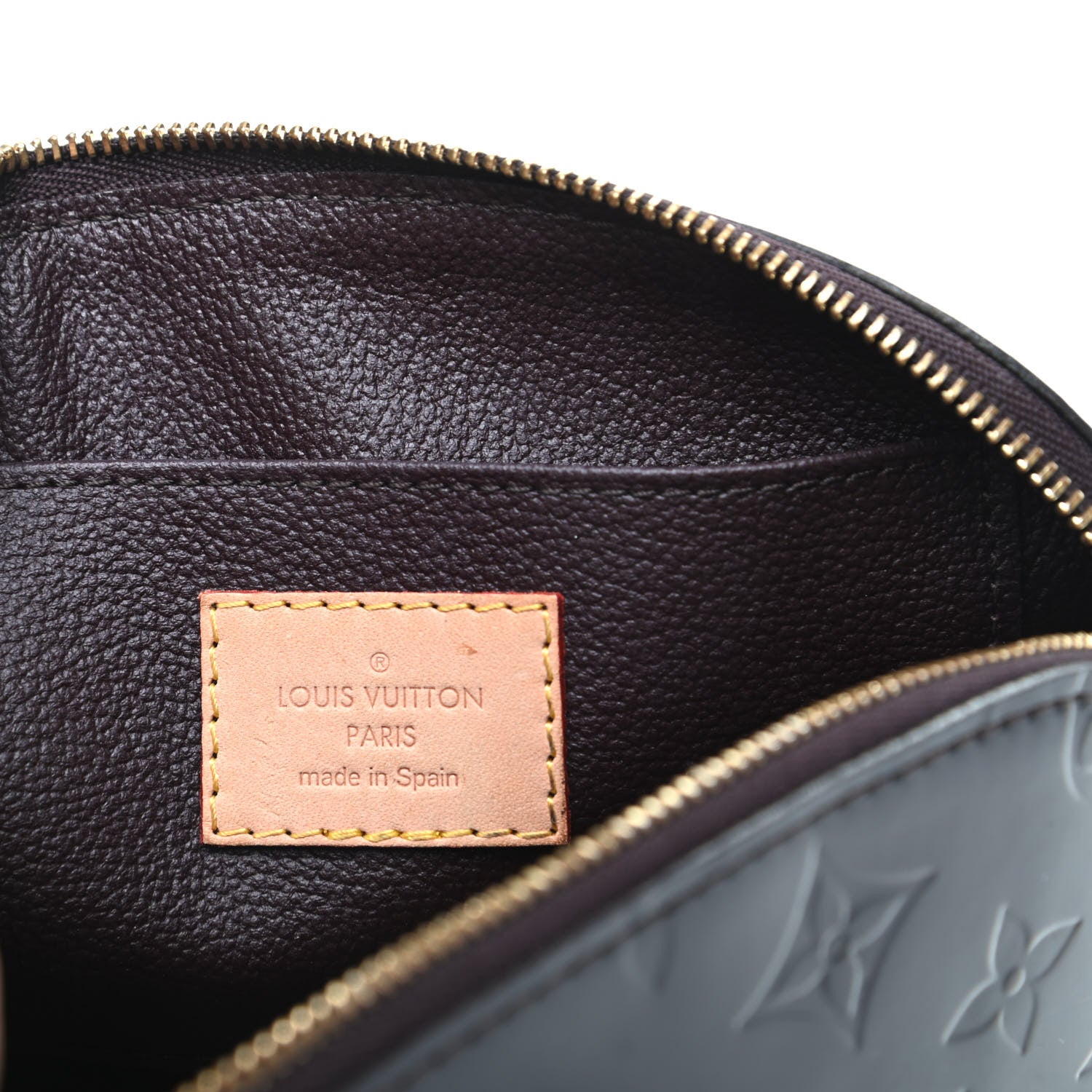 Louis Vuitton Vernis Cosmetic Pouch Amarante 6 of 8