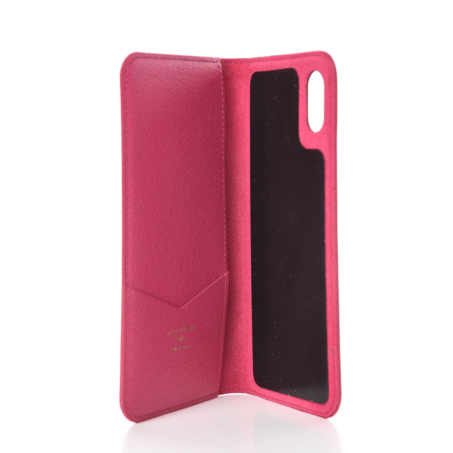 Monogram iPhone XS Max Folio Case Rose Pop