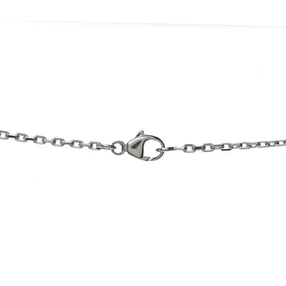 Hermes Lacquered Palladium Mini Pop H Pendant Necklace White 4 of 6