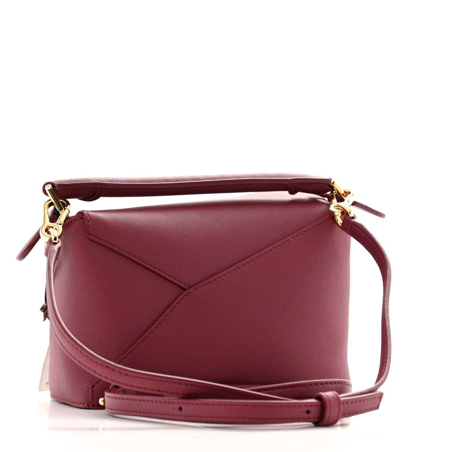 Loewe Calfskin Mini Puzzle Edge Bag Crimson 3 of 11
