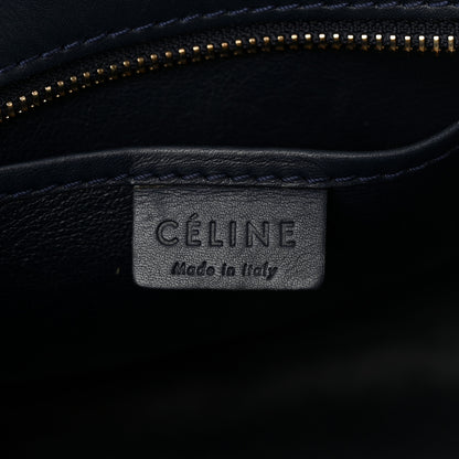 Celine Nubuck Smooth Calfskin Nano Tri-Color Luggage Green 6 of 10
