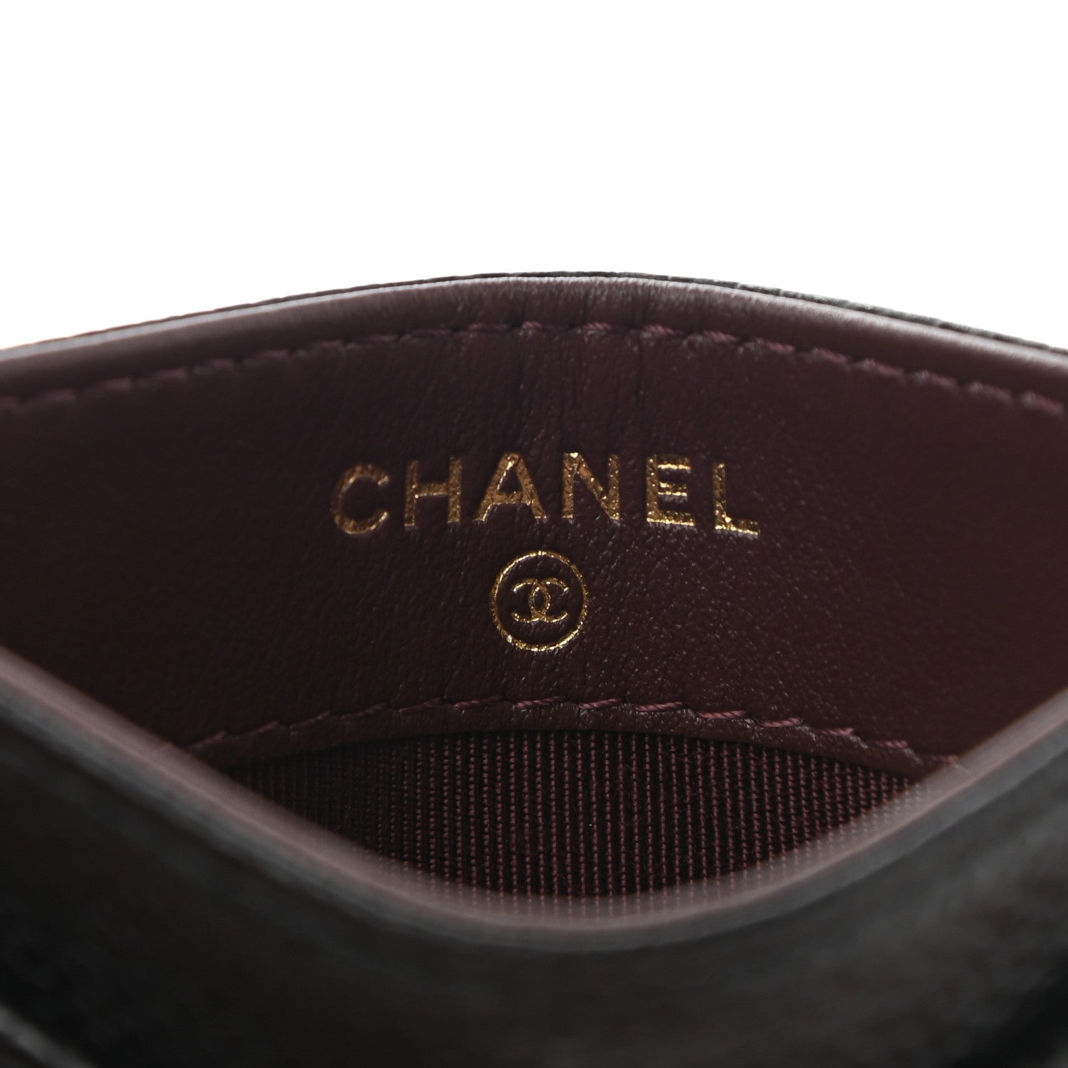 Chanel Caviar Quilted Card Holder Black 6 of 9