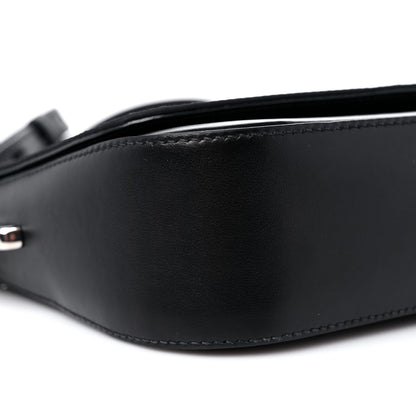 Prada Nylon Calfskin Identity Shoulder Bag Black 7 of 15