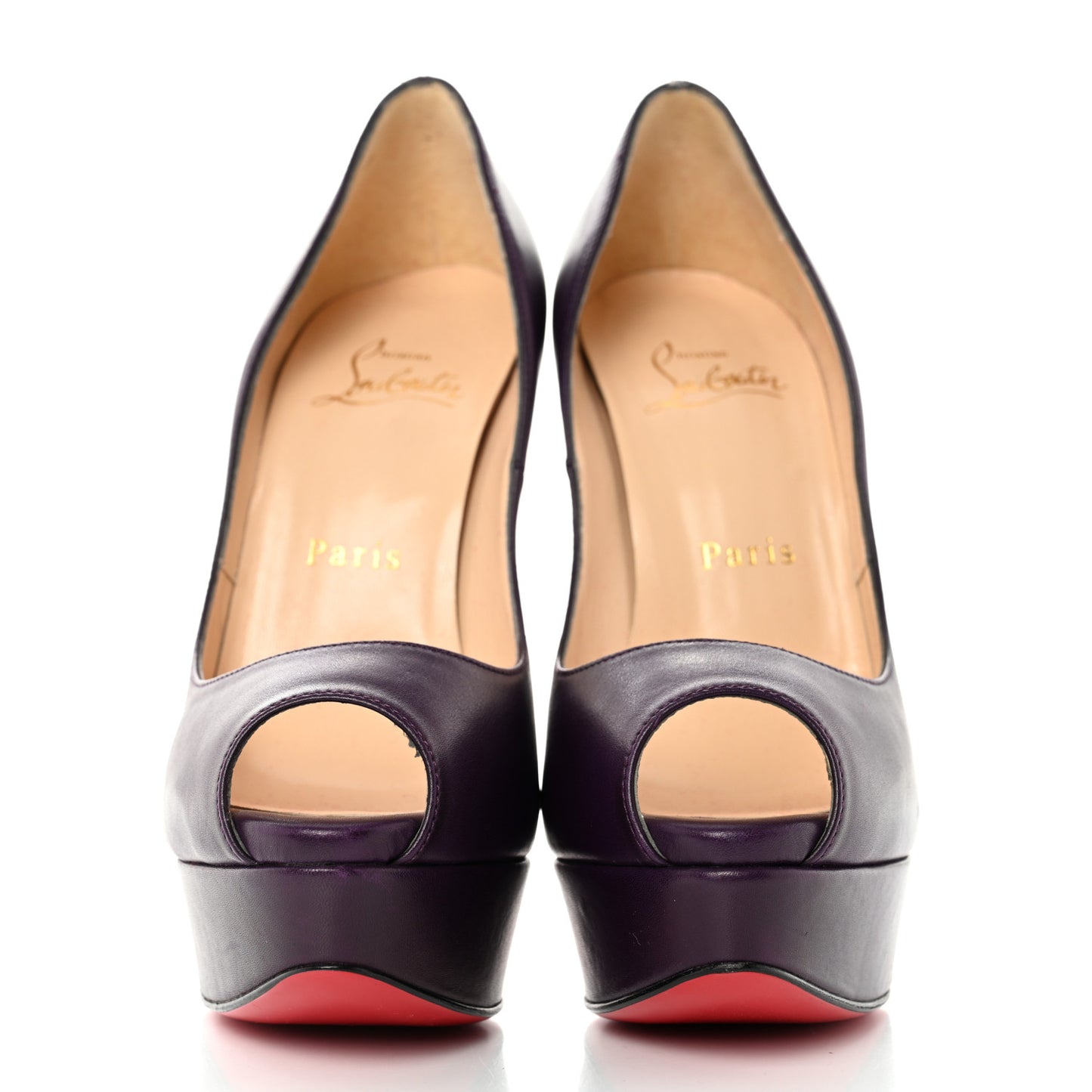 Calfskin Palais Royal 140 Pumps 36 Purple