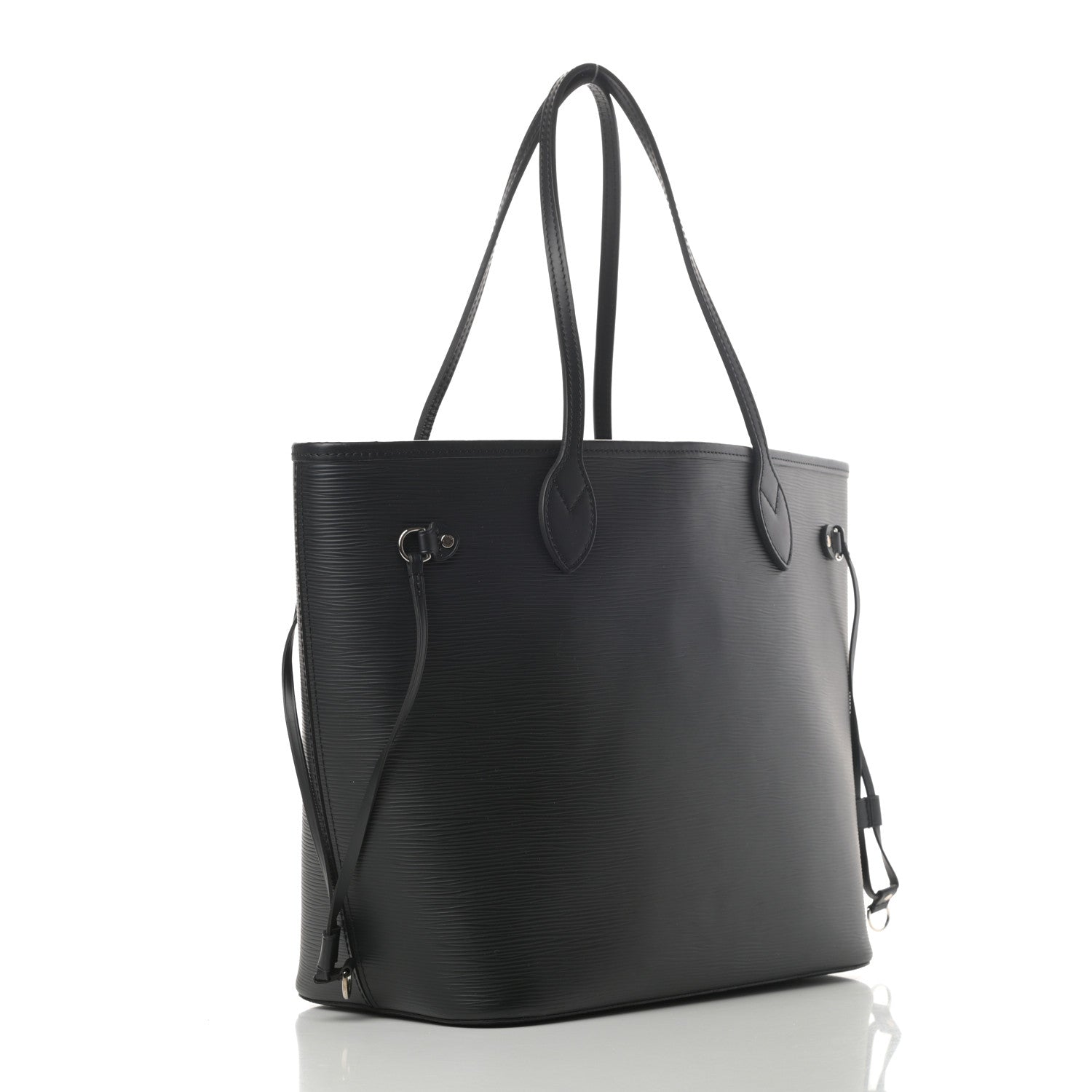 Louis Vuitton Epi Neverfull MM Black 4 of 13