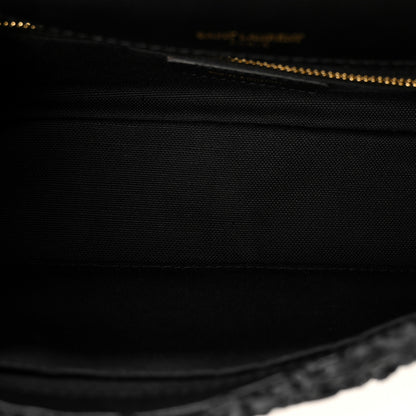 Saint Laurent Raffia Monogram Medium Jamie Black 9 of 19
