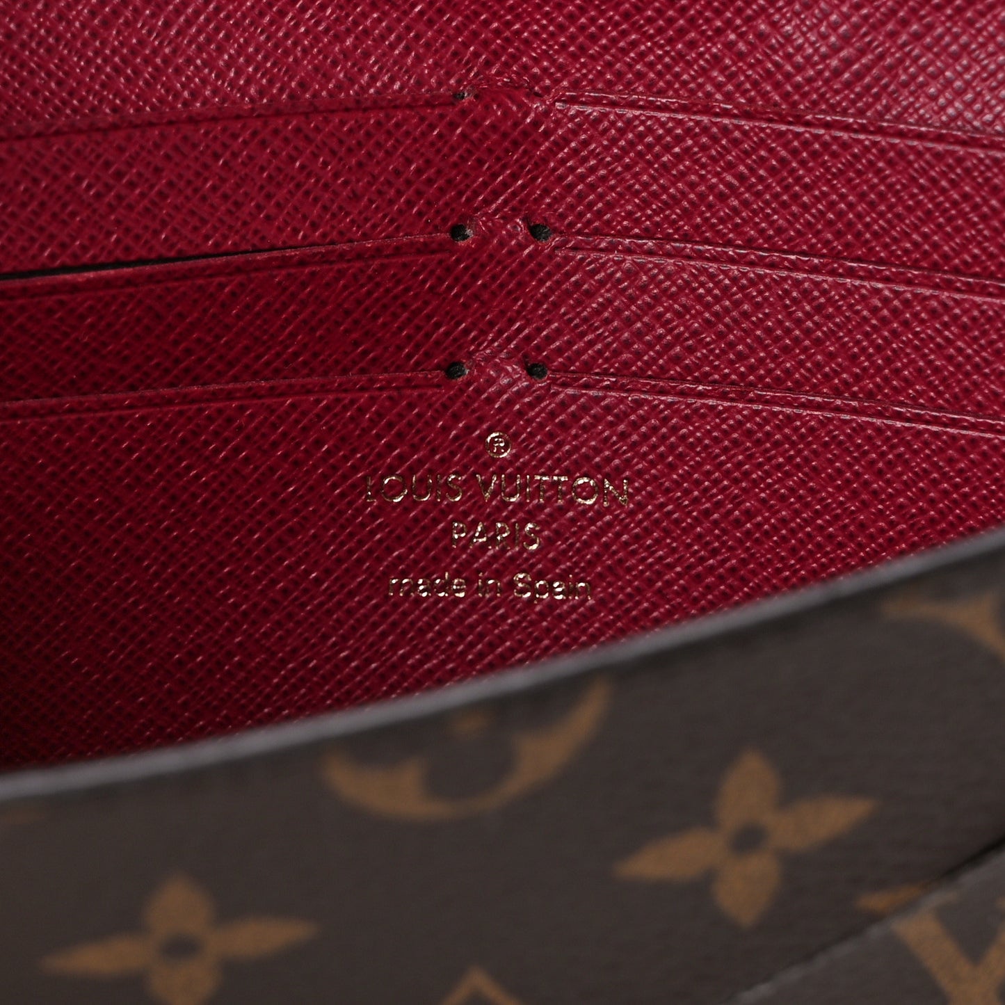 Monogram Jeanne Wallet Fuchsia