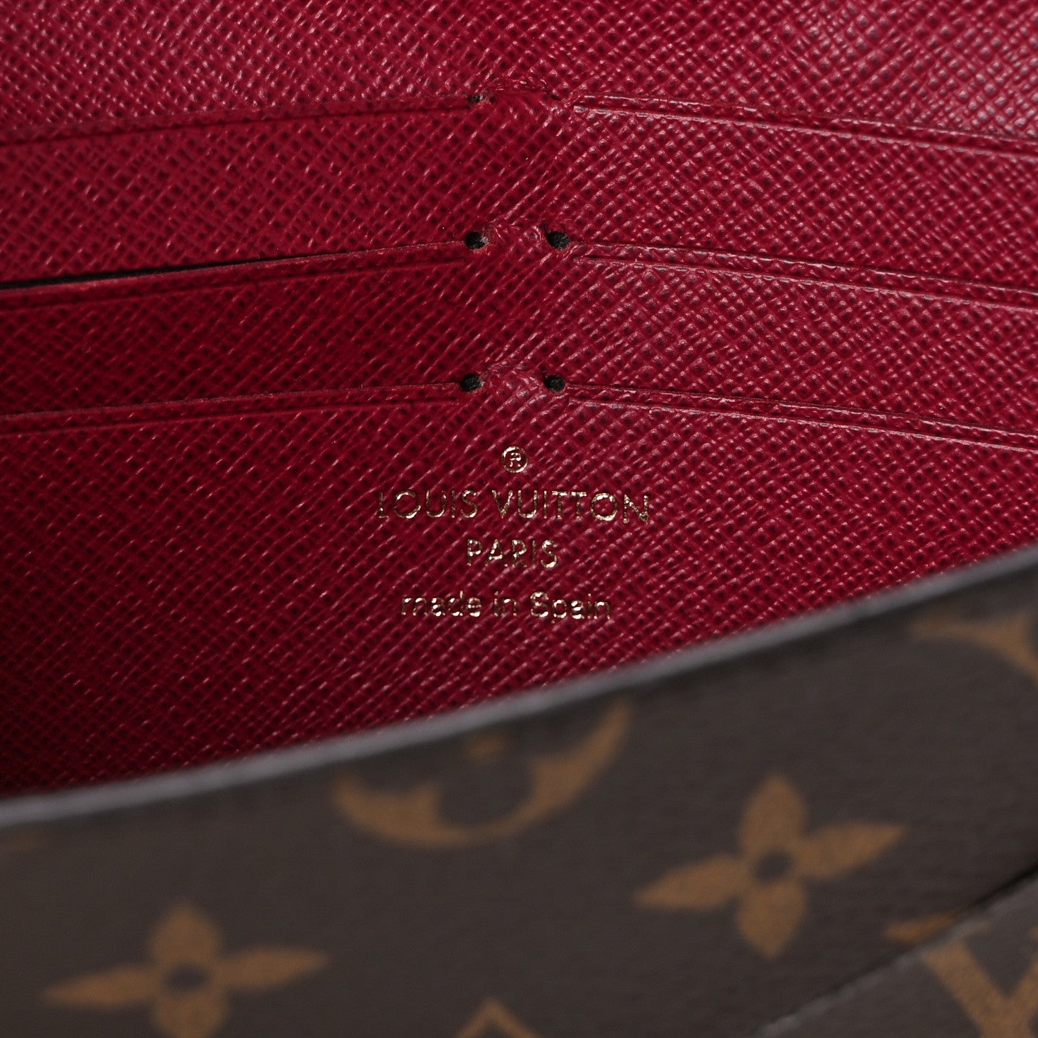 Louis Vuitton Monogram Jeanne Wallet Fuchsia 7 of 11