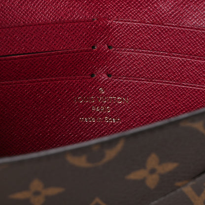 Louis Vuitton Monogram Jeanne Wallet Fuchsia 7 of 11