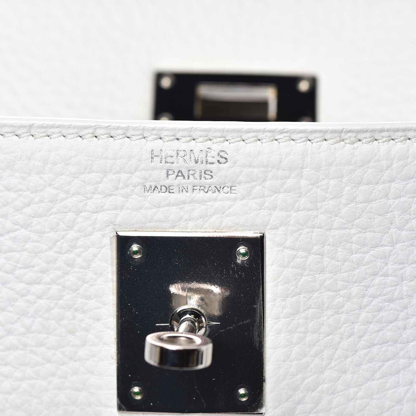 Taurillon Clemence Toile Kelly Retourne 32 White