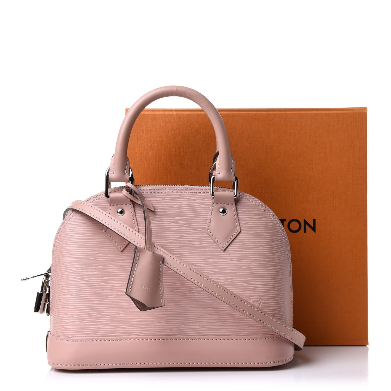 Louis Vuitton Epi Alma BB Rose Ballerine 11 of 11