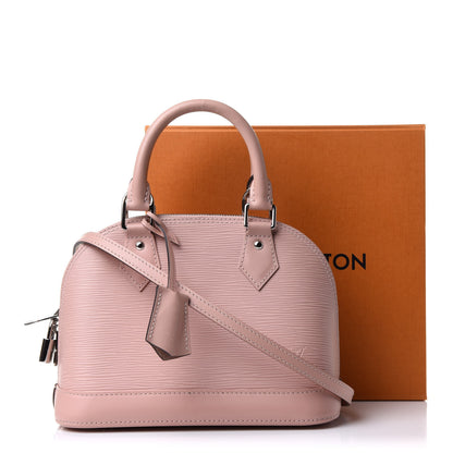 Louis Vuitton Epi Alma BB Rose Ballerine 11 of 11