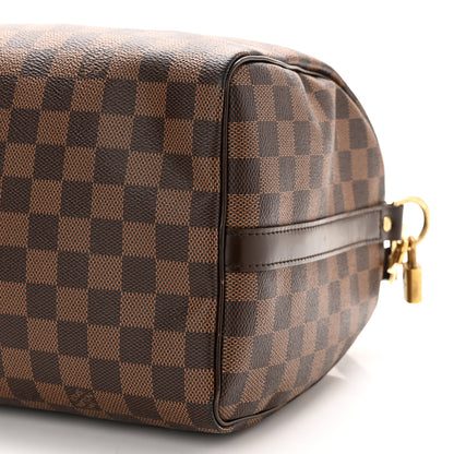 Louis Vuitton Damier Ebene Speedy Bandouliere 30 10 of 11