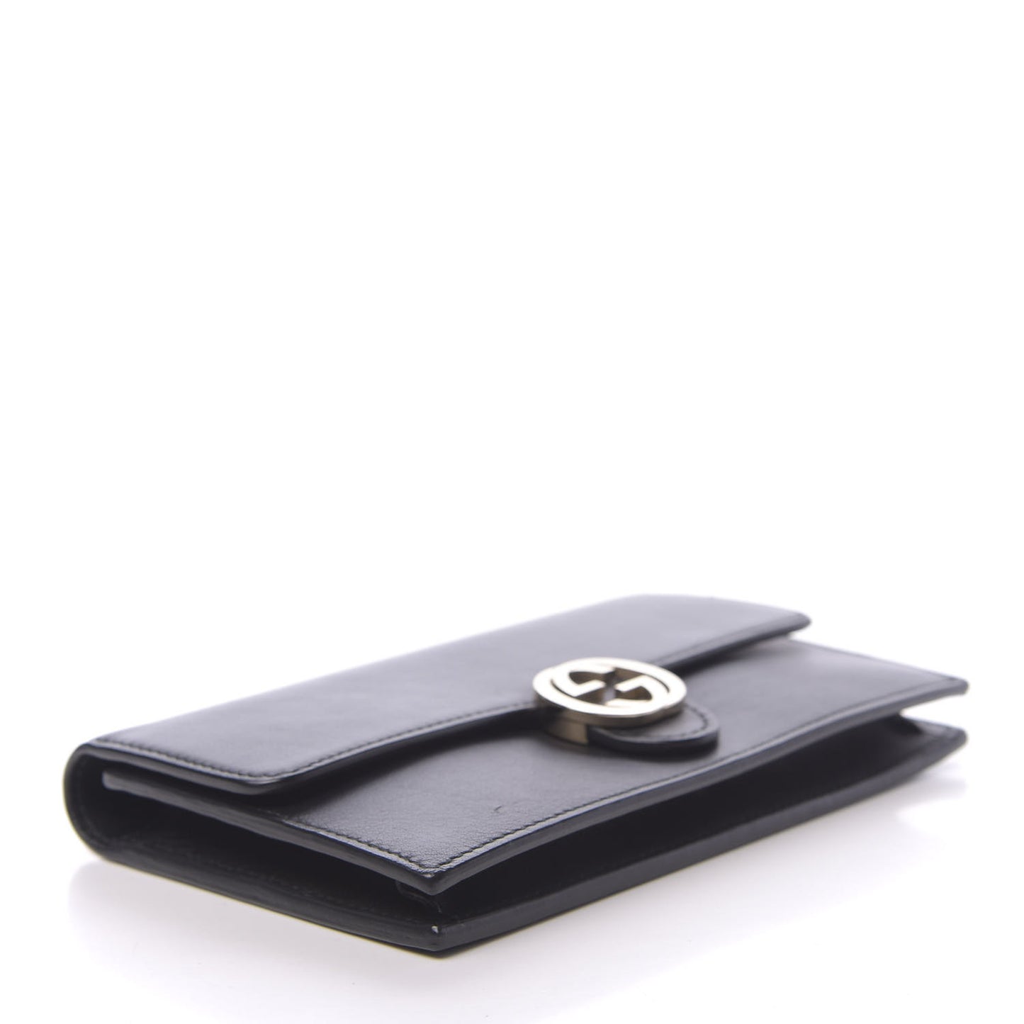 Calfskin Icon Wallet Black