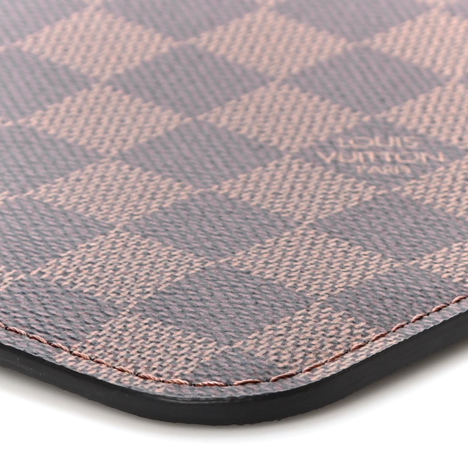 Louis Vuitton Damier Ebene Neverfull MM GM Pochette Rose Ballerine 10 of 10