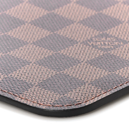 Louis Vuitton Damier Ebene Neverfull MM GM Pochette Rose Ballerine 10 of 10