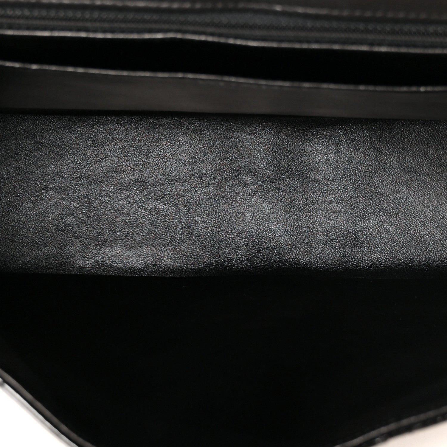 Chanel Distressed Patent Quilted Jumbo Single Flap Black 5 of 12