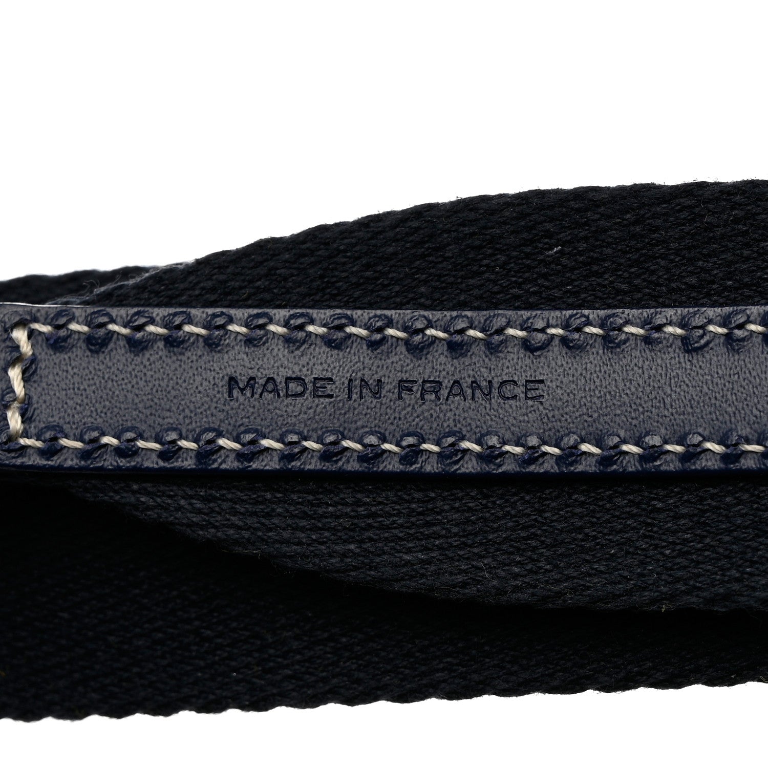 Goyard Canvas Calfskin Adjustable Shoulder Strap Navy 4 of 6