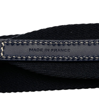 Goyard Canvas Calfskin Adjustable Shoulder Strap Navy 4 of 6