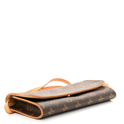 Louis Vuitton Monogram Pochette Twin GM 4 of 9