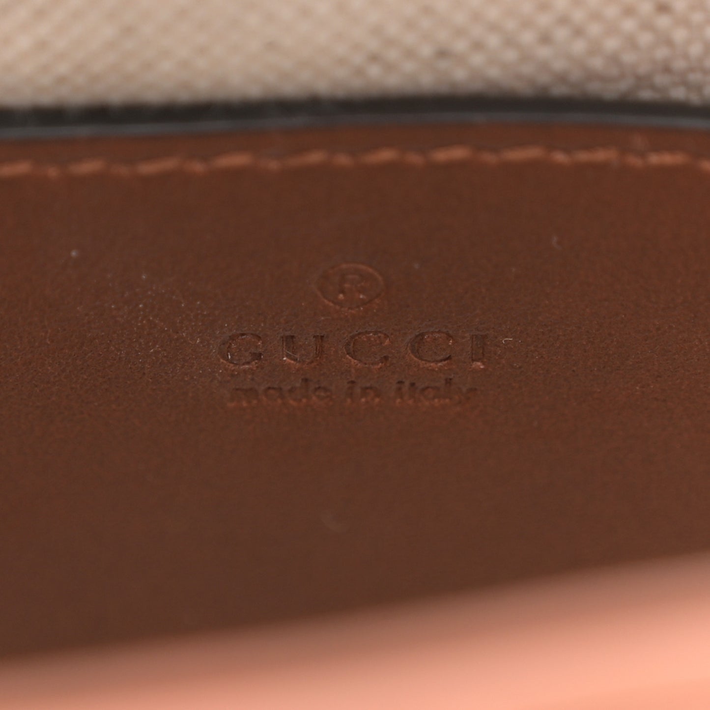 New Canvas Charisma Calfskin Crystal GG Monogram Mini Jackie 1961 Hobo Camel Ebony