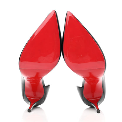 Christian Louboutin Shiny Nappa Iriza 100 Pumps 36.5 Black 5 of 9