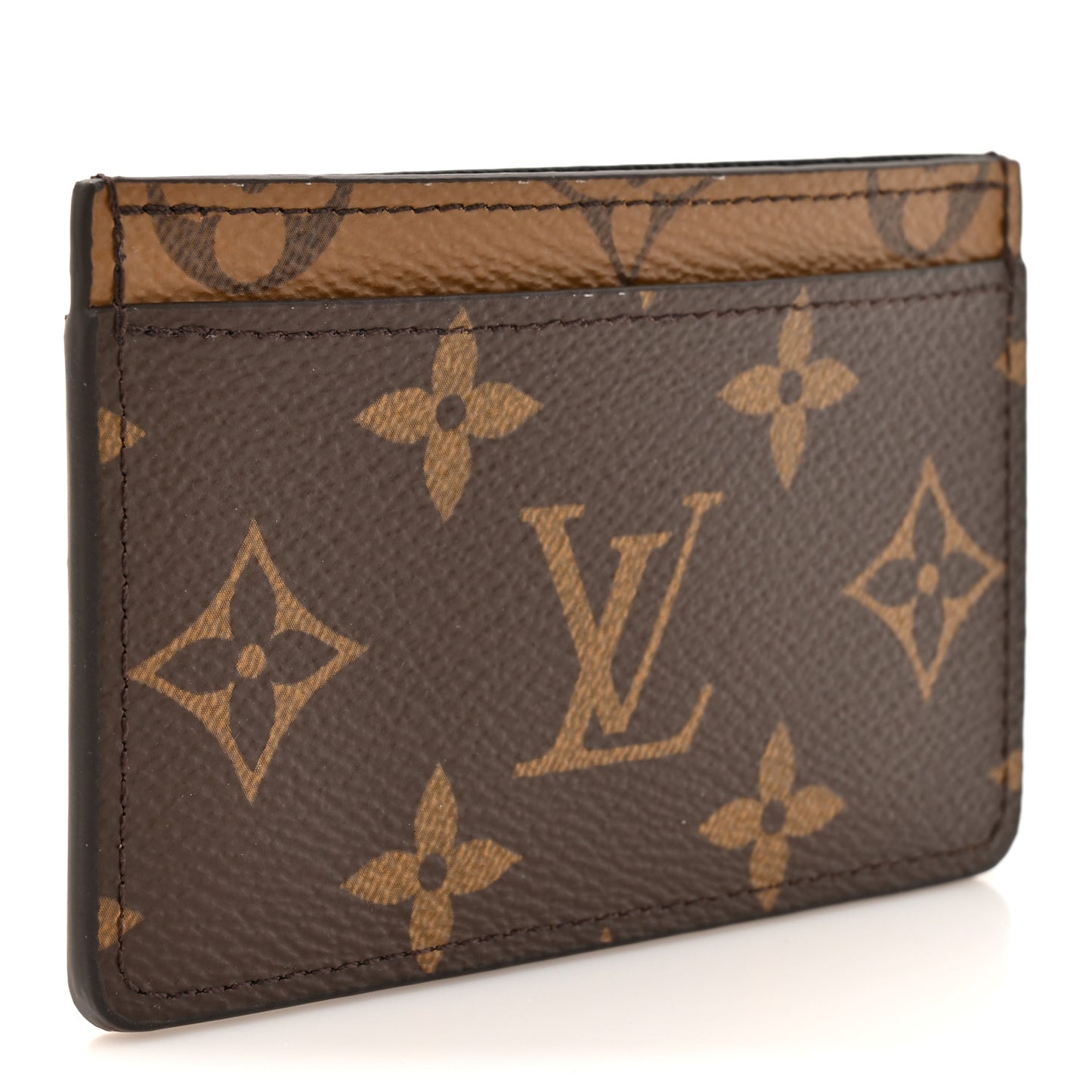 Reverse Monogram Card Holder