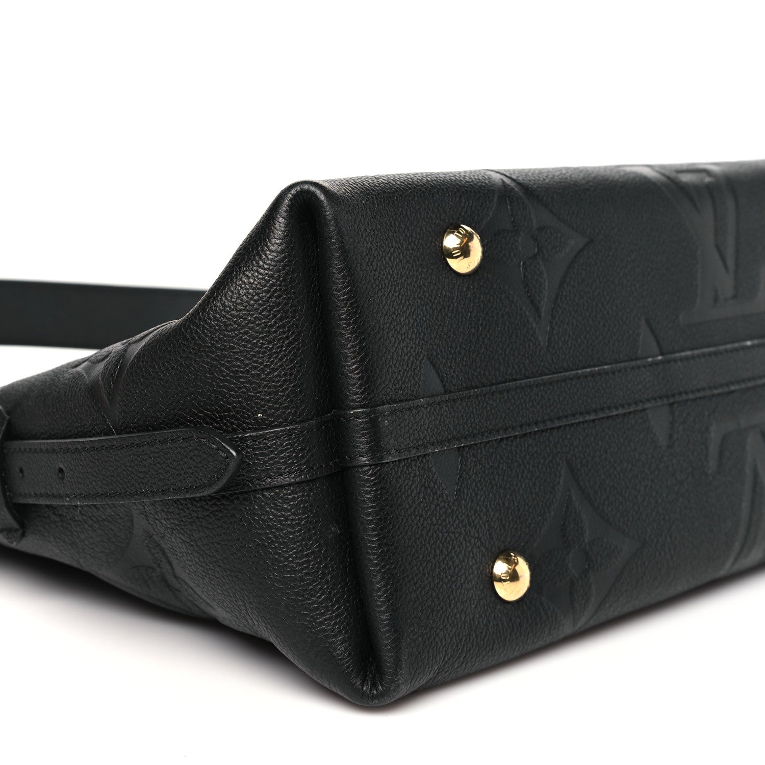 Louis Vuitton Empreinte Monogram Giant CarryAll MM Black 8 of 9