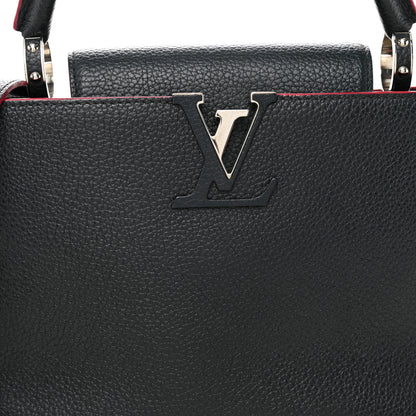 Louis Vuitton Taurillon Capucines PM Cobalt Fuchsia 7 of 9