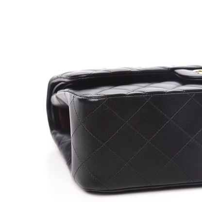 Chanel Lambskin Quilted Jumbo Double Flap Black 7 of 14