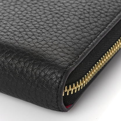 Louis Vuitton Taurillon Comete Wallet Black 8 of 8