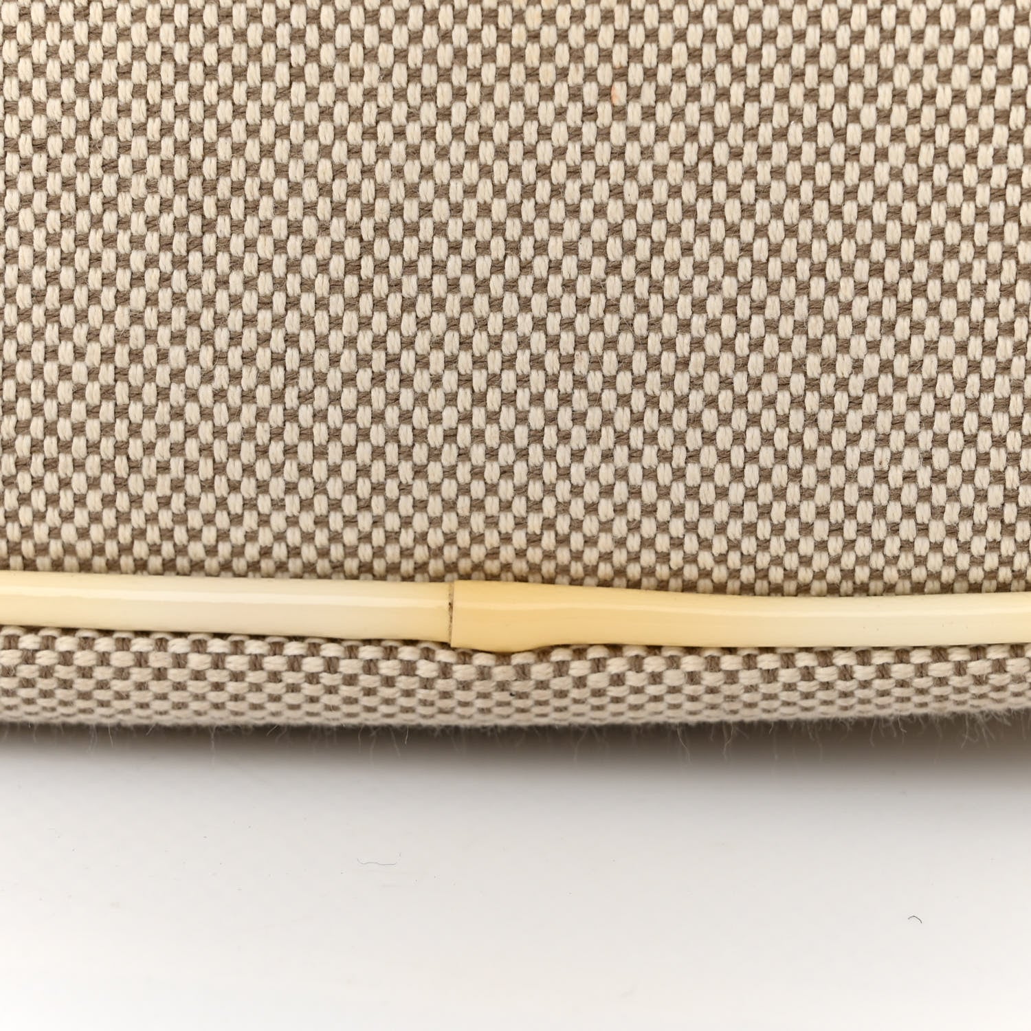Chanel Canvas Camellia No. 5 Flap Beige Grey 12 of 13